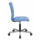 Кресло Бюрократ CH-330M/VELV86 голубой Velvet 86 крестовина металл. Фото товара с разных ракурсов.
