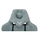 Кресло игровое Бюрократ VIKING KNIGHT LT28 FABRIC серо-голубой крестовина металл. Фото товара с разных ракурсов.