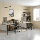 Стеллаж металлический  "ГРАФИТ MS KD-180/50-5", лофт, 1800х1000х500 мм, 5 полок, 291270, S240BR145593. Фото товара с разных ракурсов.